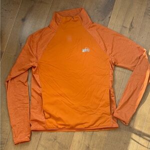 Unique Insulated REI Pullover Orange S